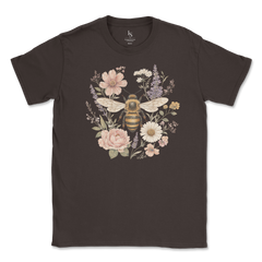 Vintage Bees with Wildflowers T-Shirt