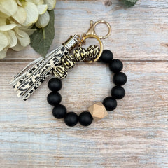 Wristlet Keychain | Leopard