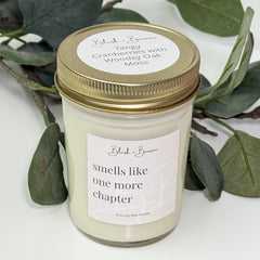 Smells Like One More Chapter Candle