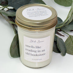 Smells Like Reading In An Old Bookstore Candle