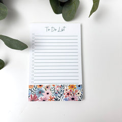 Floral Fantasy Notepad