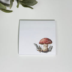 Whimsical Mushroom Sticky Notes