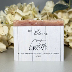 Citrus Grove Handmade Soap Bar