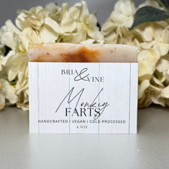 Monkey Farts Handmade Soap Bar