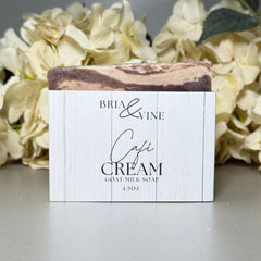 Café Cream Handmade Goat Milk Soap Bar