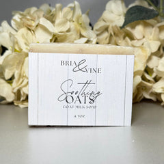 Soothing Oats Handmade Goat Milk Soap Bar