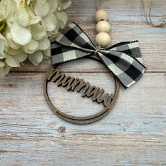 Mamaw Car Charm | Rearview Mirror Ornament