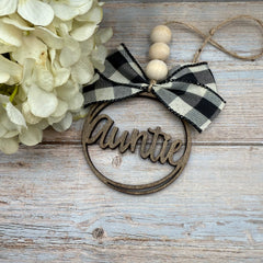 Auntie Car Charm | Rearview Mirror Ornament