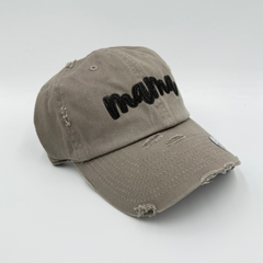 Mama Glitter Ball Cap | Olive