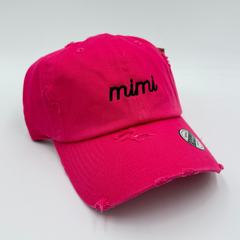 Mimi Embroidered Ball Cap