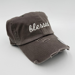 Blessed Embroidered Ball Cap