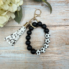 Wristlet Keychain | Soccer