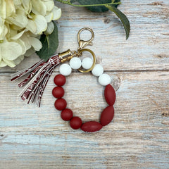 Wristlet Keychain | Football