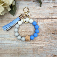 Wristlet Keychain | Sky Blue