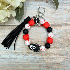 Wristlet Keychain | Halloween | Cute Ghost Face