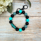 Wristlet Keychain | Lightening Bolt MAMA