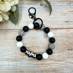 Wristlet Keychain | Lightening Bolt MAMA