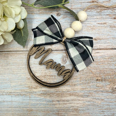 Mama Car Charm | Rearview Mirror Ornament