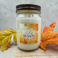 Cider Season 12oz Mason Jar Candle