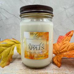 Ironwood & Apples 12oz Mason Jar Candle