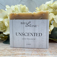 Unscented Goat Milk Handmade Soap Bar