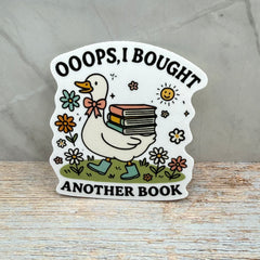 Oops Bought Another Book Sticker