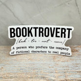 Booktrovert Sticker