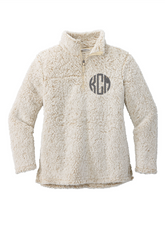 Monogrammed Women's Cozy Fleece Pullover