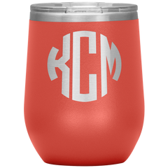 Monogrammed_Wine_Tumber_12oz_Wine_Tumbler_Coral_Mockup.png
