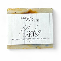 Monkey Farts Handmade Soap Bar