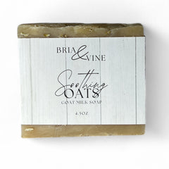 Soothing Oats Handmade Goat Milk Soap Bar