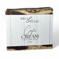 Café Cream Handmade Goat Milk Soap Bar