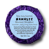 Aromatherapy Shower Steamer | Namaste