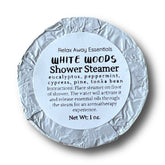 Aromatherapy Shower Steamer | White Woods