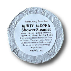 Aromatherapy Shower Steamer | White Woods