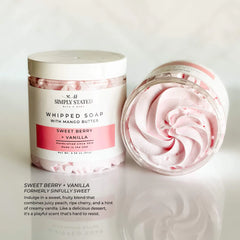 Whipped Soap | Sweet Berry + Vanilla