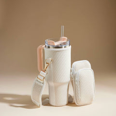 Dual Function Fit-Cooler™ Sling Tumbler Crossbody Bag | Ivory