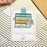 Floral Booktrovert Cute Magnetic Bookmark - Book Lover