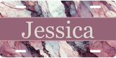 Personalized License Plate - Jessica