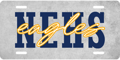 School Spirit License Plate - Northeast High School Eagles