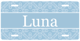 Personalized License Plate - Luna