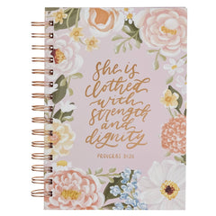 Journal Wirebound | Strength & Dignity Prov. 31:25