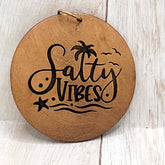 Keychain Disc | Salty Vibes