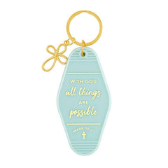Scripture Keytag | Mark 10:27