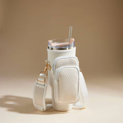 Dual Function Fit-Cooler™ Sling Tumbler Crossbody Bag | Ivory