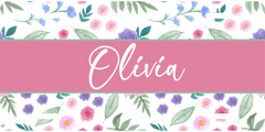 Personalized License Plate - Olivia