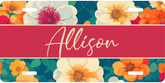 Personalized License Plate - Allison
