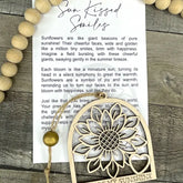 Story Ornament - Sunflowers - Sun Kissed Smiles