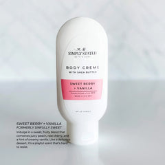 Signature Body Creme | Sweet Berry + Vanilla