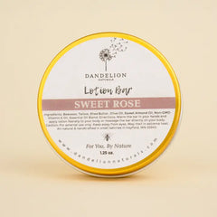 Tallow Lotion Bar | Sweet Rose